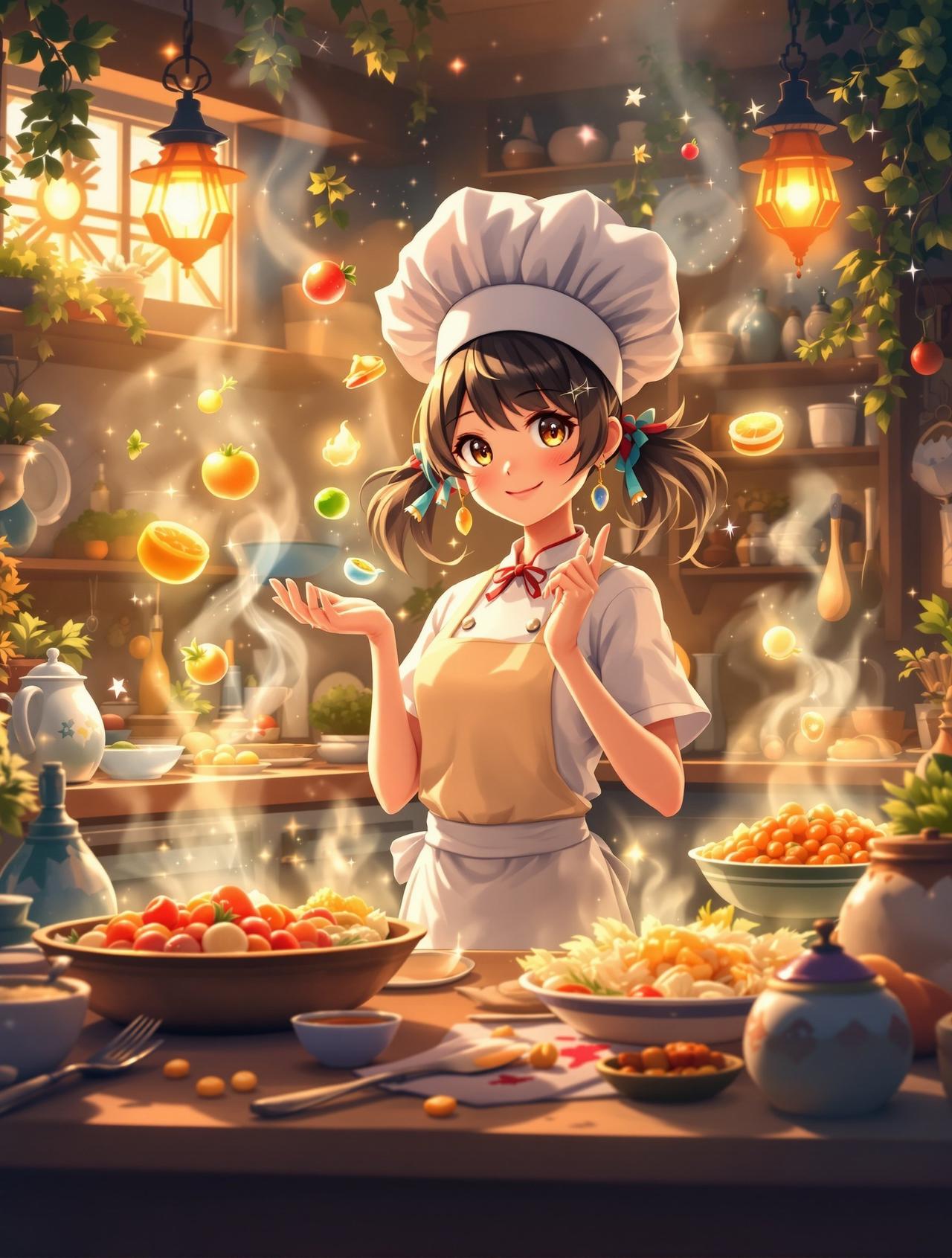 漫画站番剧《美食异世界》封面海报